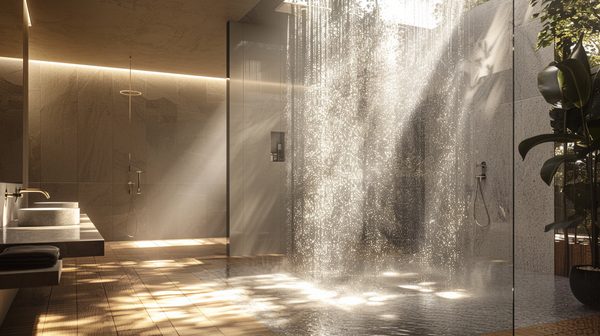 Bienfaits d'une paroi douche italienne moderne
