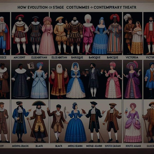 Comment l'évolution du costume de scène a-t-elle influencé le théâtre contemporain ?