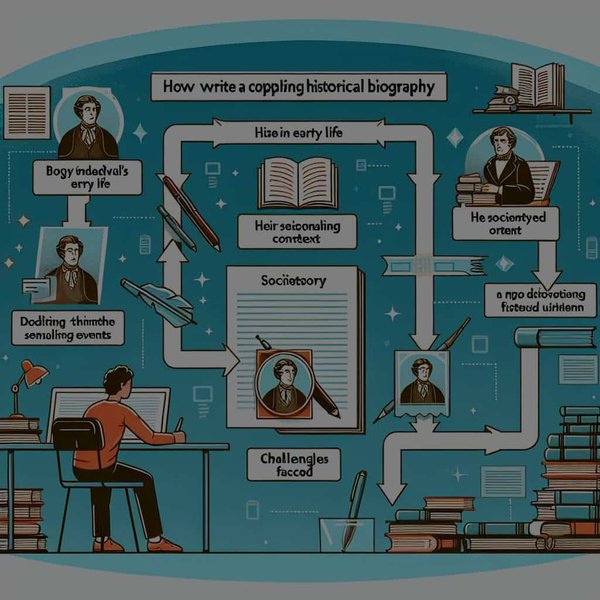Quelles sont les étapes clés pour écrire une biographie historique captivante ?